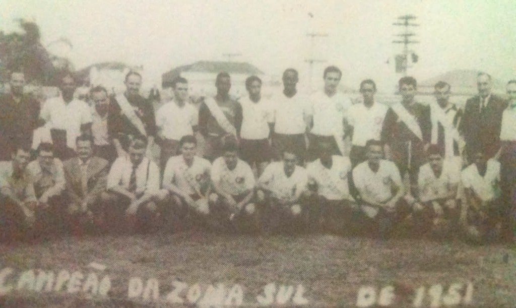 Corinthinas de Santo André - 1951 - Campeão da Zona Sul 