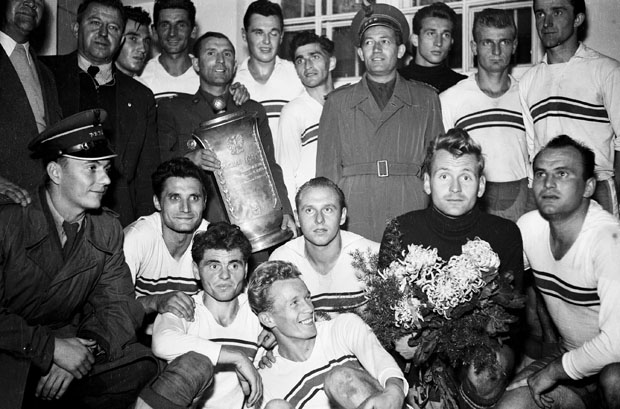 Legia Warzsawa champion 1955