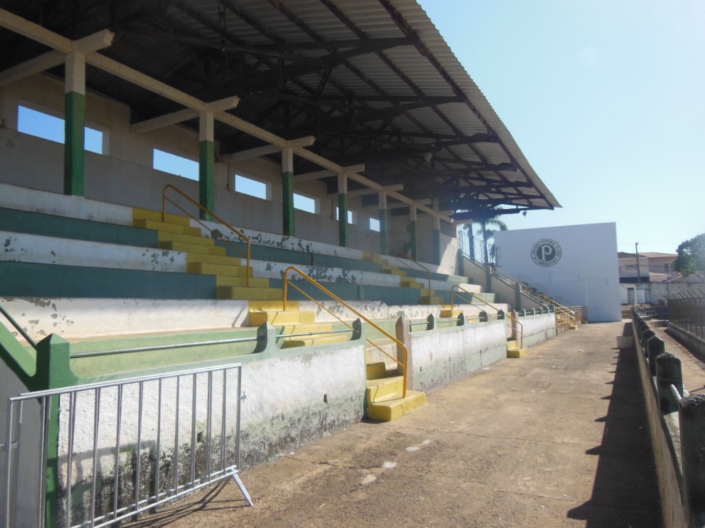 Estádio da Rua Santos Pereira - Palmeiras FC - Palestra Itália - Franca