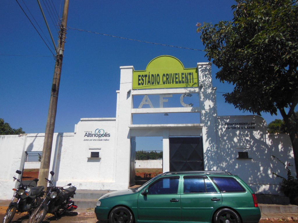 Estádio Sileno Crivelente - Altinópolis FC - Altinópolis