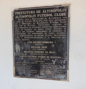  Estádio Municipal Sileno Crivelente - Altinópolis FC