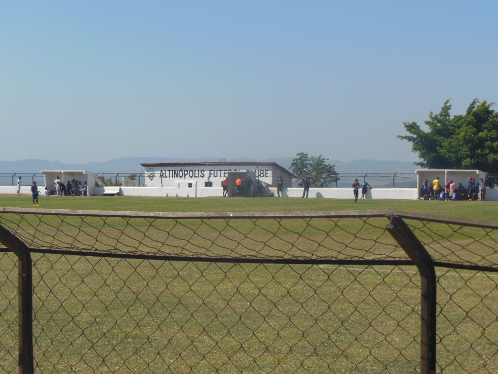 Estádio Sileno Crivelente - Altinópolis FC - Altinópolis