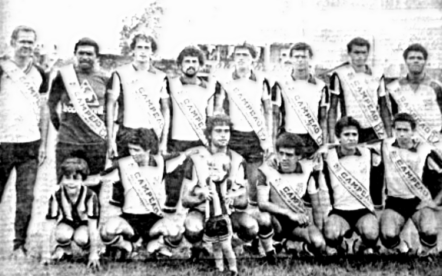 Nacional FC campeão mineiro da segundona 1982