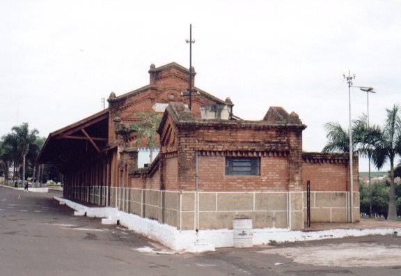 estação de trem de Orlandia - Cia Mogiana de Estradas de Ferro