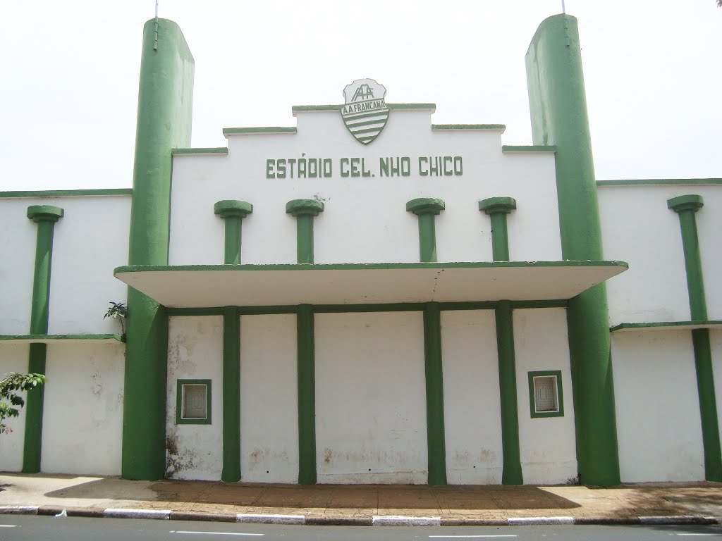 Estádio Cel Nho Chico - Estádio Bela Vista - Francana