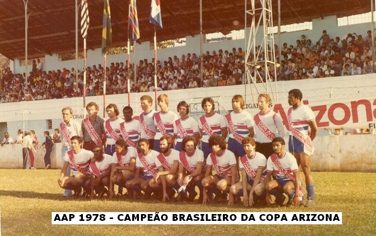AA Portofelicense campeã 1978 - Estádio Dr. Julien Fouque