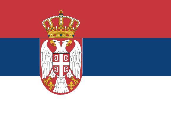bandeira da sérvia