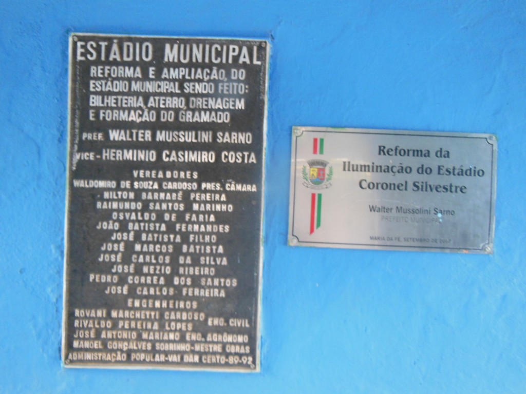 Estádio Municipal Coronel Silvestre Dias Ferraz - Maria da Fé