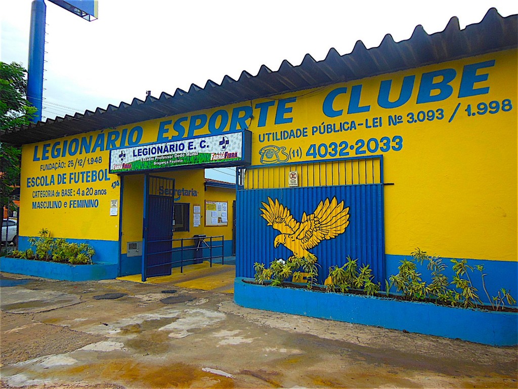 Legionários EC - Estádio Professor Dede Muniz - Verde gigante - Bragança Paulista