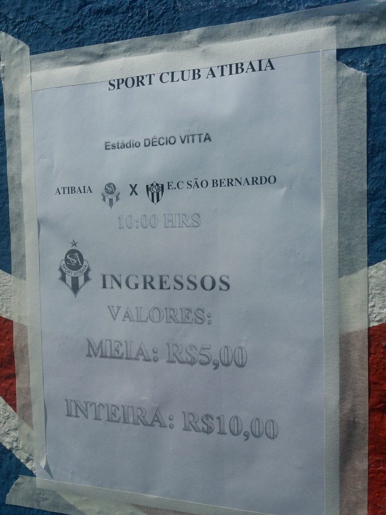 Sport Clube Atibaia 2019 - Copa Paulista