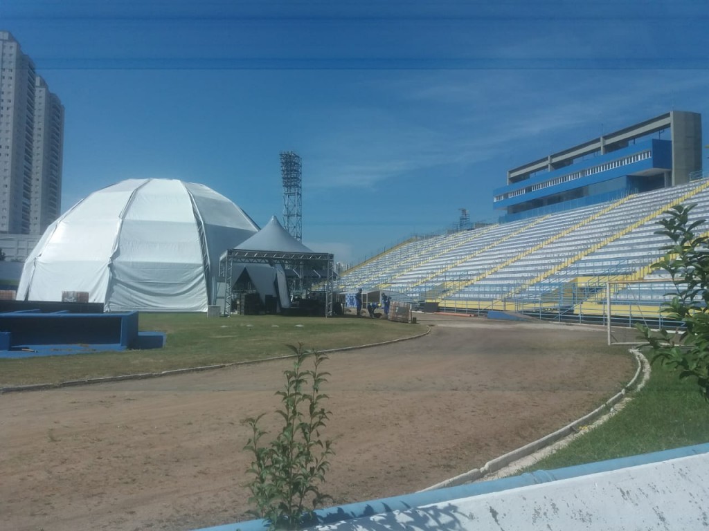 Estádio Bruno José Daniel - hospital de campanha 2020