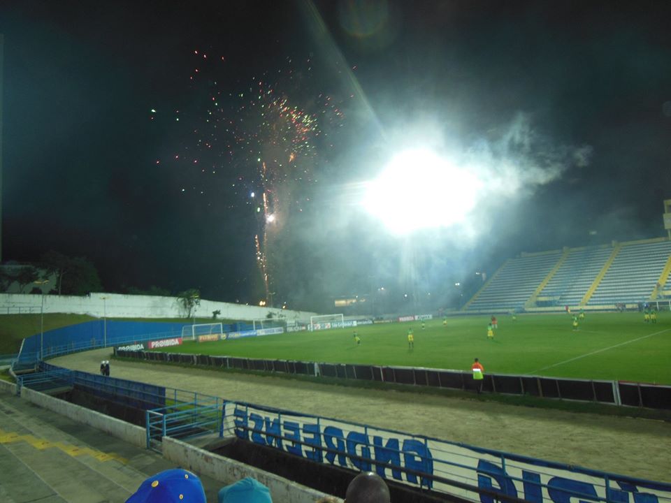 Reinauguração do sistema de iluminação do Estádio Bruno José Daniel - EC Santo André