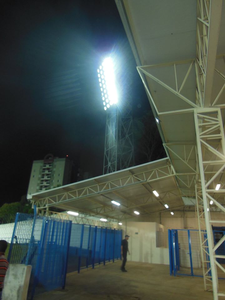 Reinauguração do sistema de iluminação do Estádio Bruno José Daniel - EC Santo André