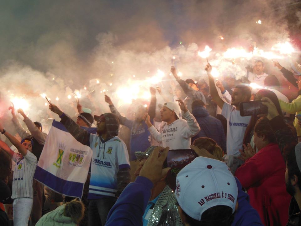 Reinauguração do sistema de iluminação do Estádio Bruno José Daniel - EC Santo André