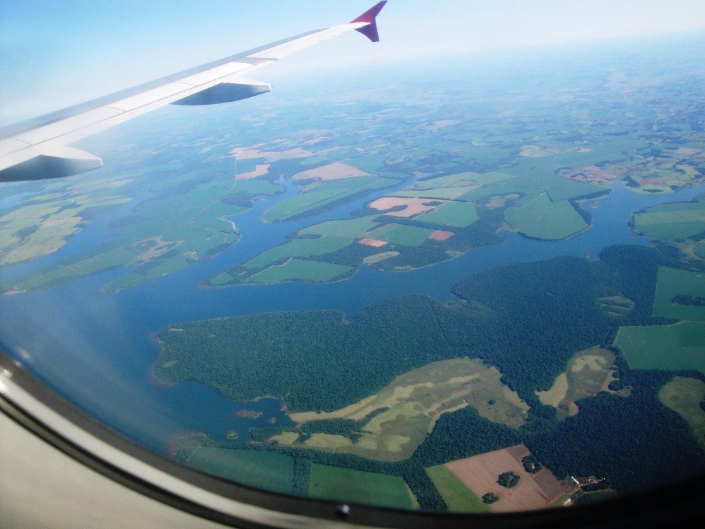 Paraguai visto de cima