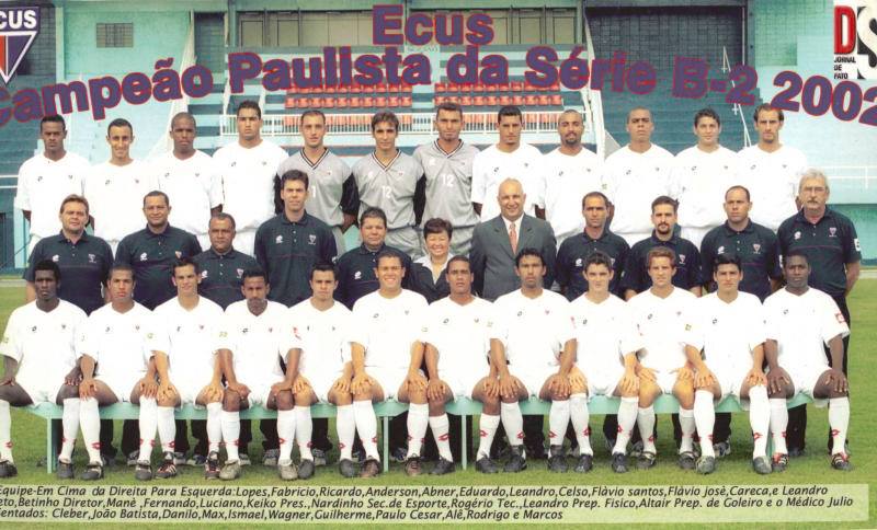 ECUS - Campeão Paulista Série B2 -2002
